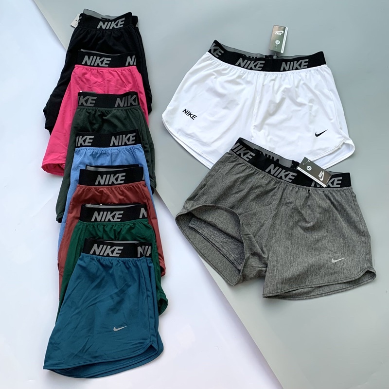 Quần Shorts Thể Thao 2 Lớp Tập Gym, Chạy bộ Lưng NK Đẹp