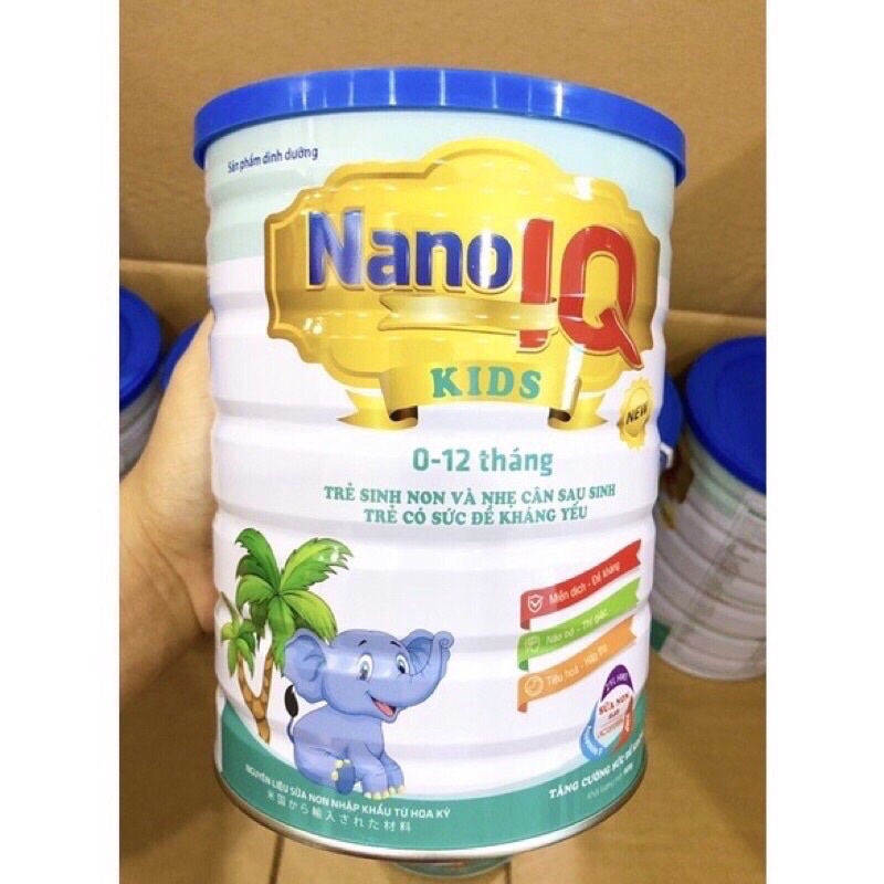 Sữa NaNo IQ Kids - lon 400g/900g