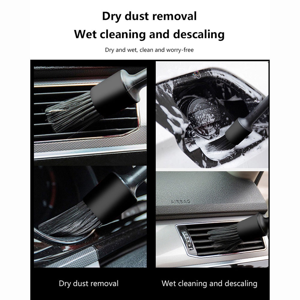 Bộ 5 cọ vệ sinh xe hơi đa năng chuyên dụng