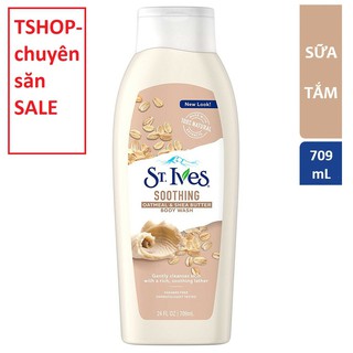[SALE XẢ HÀNG][ST.IVES] Chính hãng Sữa tắm St.Ives Yến Mạch Và Bơ Shea 709ml - bao bì mới