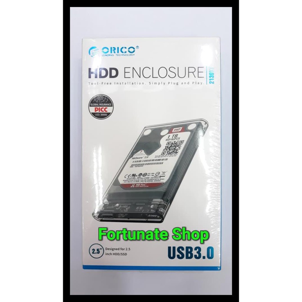 Vỏ Đựng Ổ Cứng Ngoài Hdd 2.5 "Usb 3.0 - Orico 2139u3 Code 528 | BigBuy360 - bigbuy360.vn