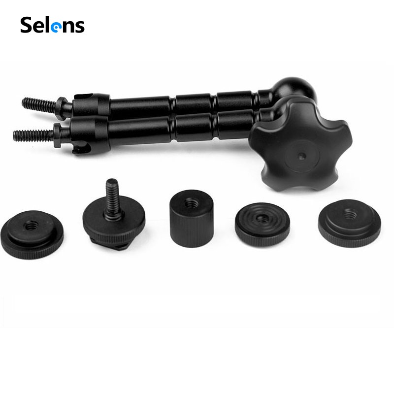Tay khớp nối SELENS nối dài 7/11 cho màn hình LED LCD máy ảnh DSLR tiện dụng