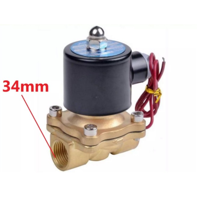 Van Điện Từ Phi 34 220v/12V SHP-VL34. van luôm đóng