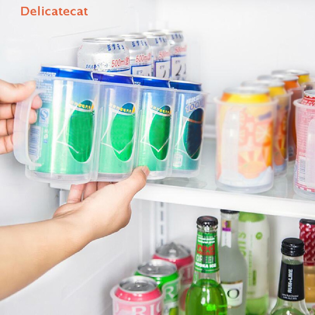 Khay Đựng Lon Nước Trong Suốt Tiện Dụng