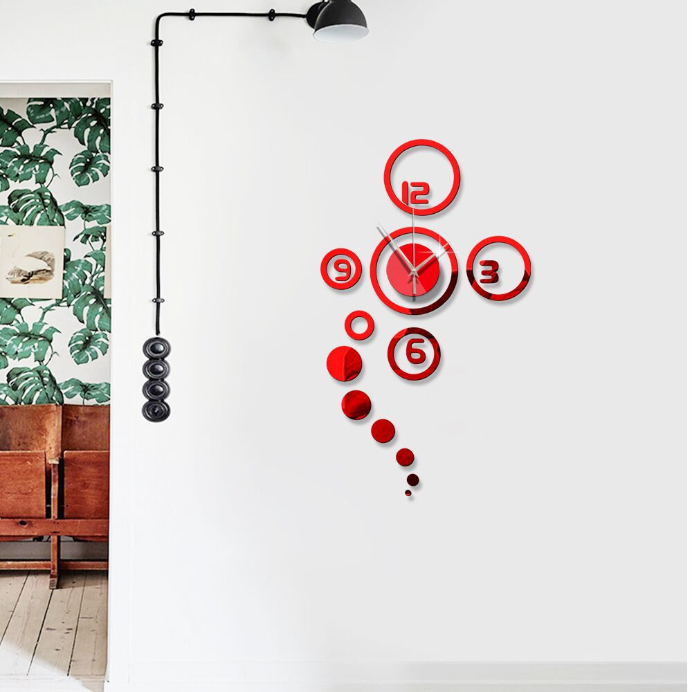 Miếng Dán Tường Tráng Gương Trang Trí Nội Thất