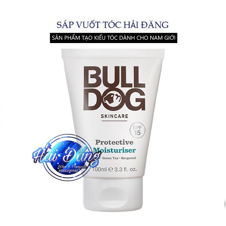 [ Chính Hãng UK ] Kem Dưỡng Ẩm Cho Da Nhậy Cảm Bulldog Sensitive Moisturiser 100ml - Dành Cho Nam