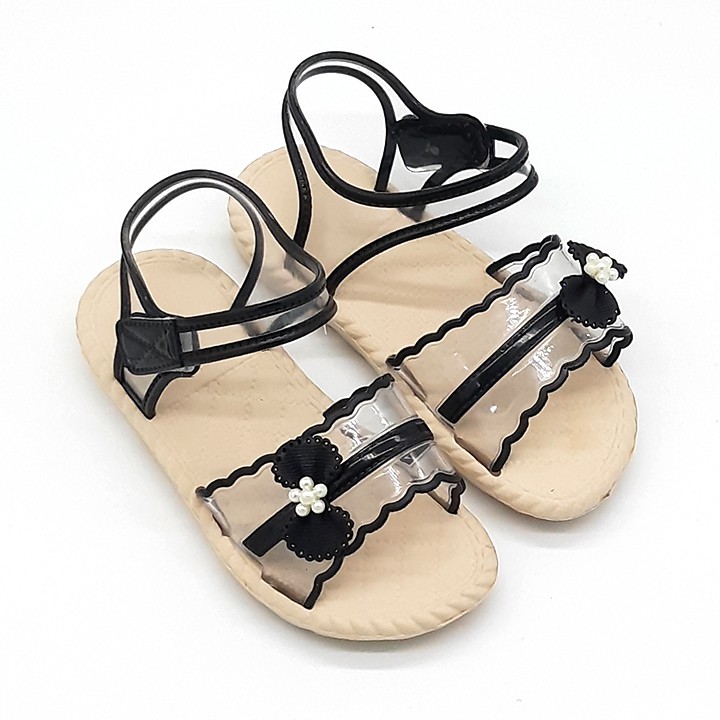 Sandal trẻ em quai pvc có quai hậu kết nơ xinh xắn thời trang VYS TA6701 (Nhiều màu)