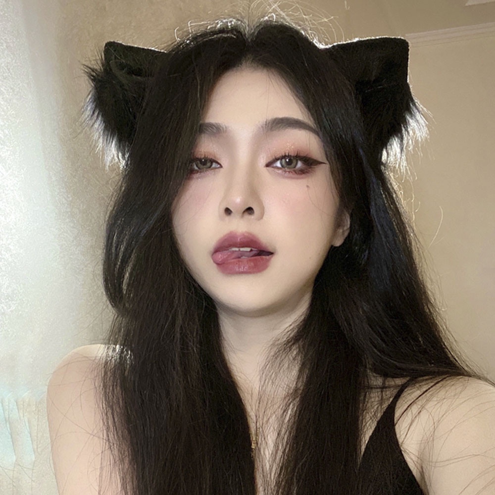 Dễ Thương Băng Đô Cài Tóc Hình Tai Mèo Xinh Xắn Cho Nữ