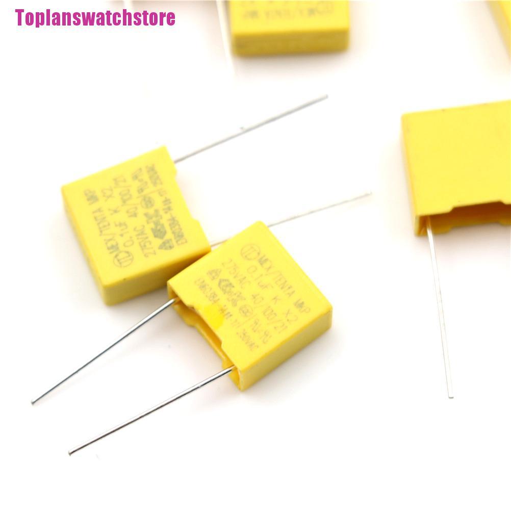 Set 20 Phim Polypropylene 0.1UF X2 104 100NF 275V 10mm Chuyên Dụng