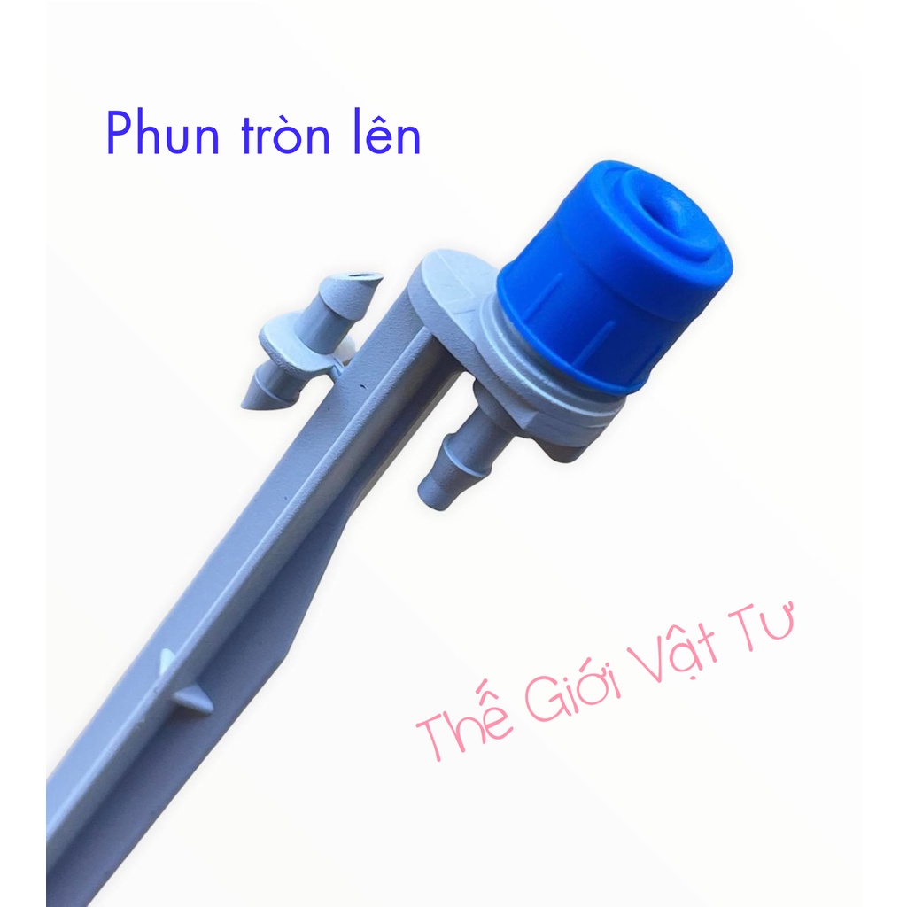 Bộ 10 cây cắm tưới gốc tiết kiệm nước hiệu quả với nhiều kiểu phun