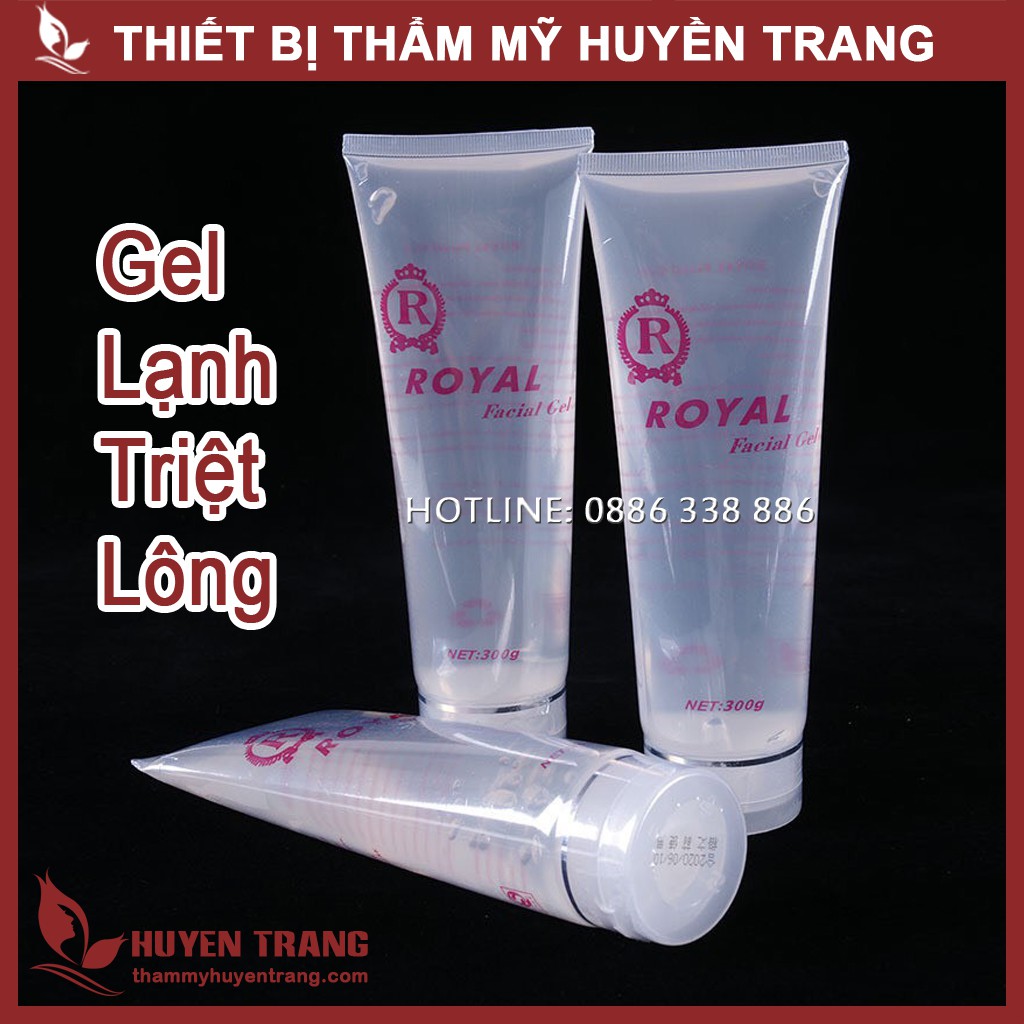 Gel Lạnh Triệt Lông Royal Dùng Cho Máy Triệt Lông, Hifu, Máy Nâng cơ, Máy RF Trẻ Hóa Da