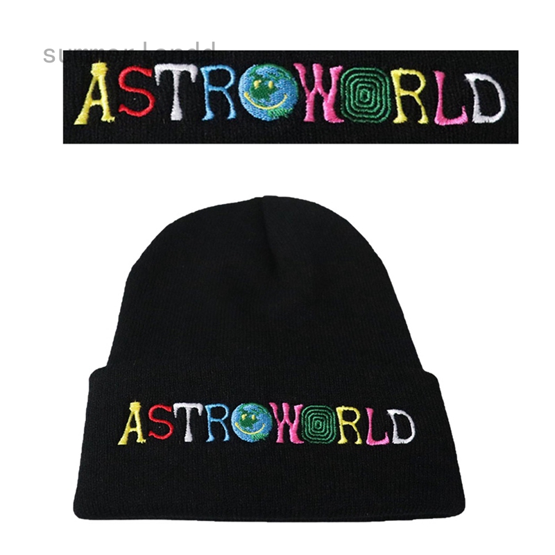 Mũ Beanie Dệt Kim Travis Scott