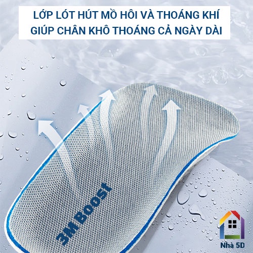 Lót giày tăng chiều cao 3M BOOTS tăng 3,5 cm - Nha5D