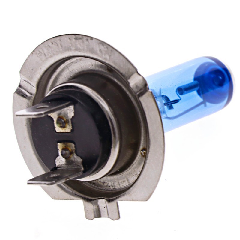 Set 2 đèn pha Xenon H7 100W 12V 6000K ánh sáng trắng cho ô tô chất lượng cao