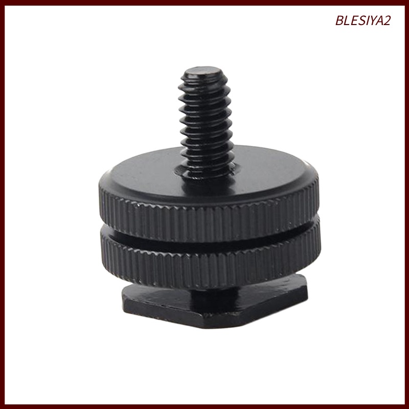 Camera Hot Shoe Mount to 1/4&quot;Tripod Screw Adapter Flash Shoe Mount for DSLR