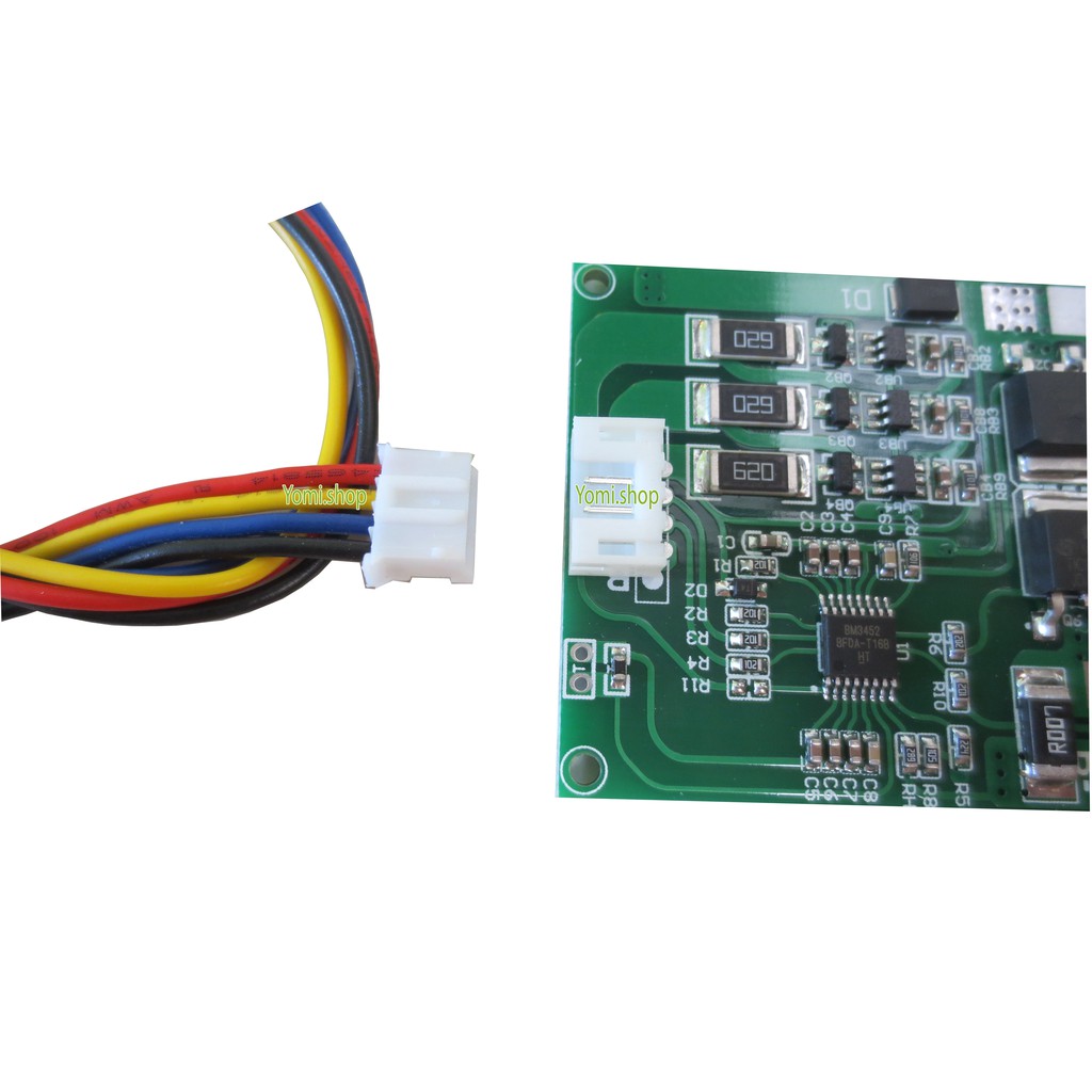 Mạch Bảo Vệ Pin LiFePO4 10.8V 9.6V  3S25A 3S 25A Cổng Balanced kèm dây cân bằng AWG