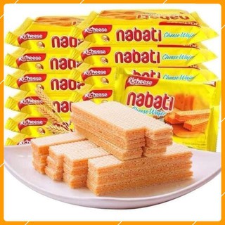 Bánh xốp, bánh Nabiti phô mai lốc 10 gói 20gr - Hàng chính hãng, 100% an toàn khi ăn