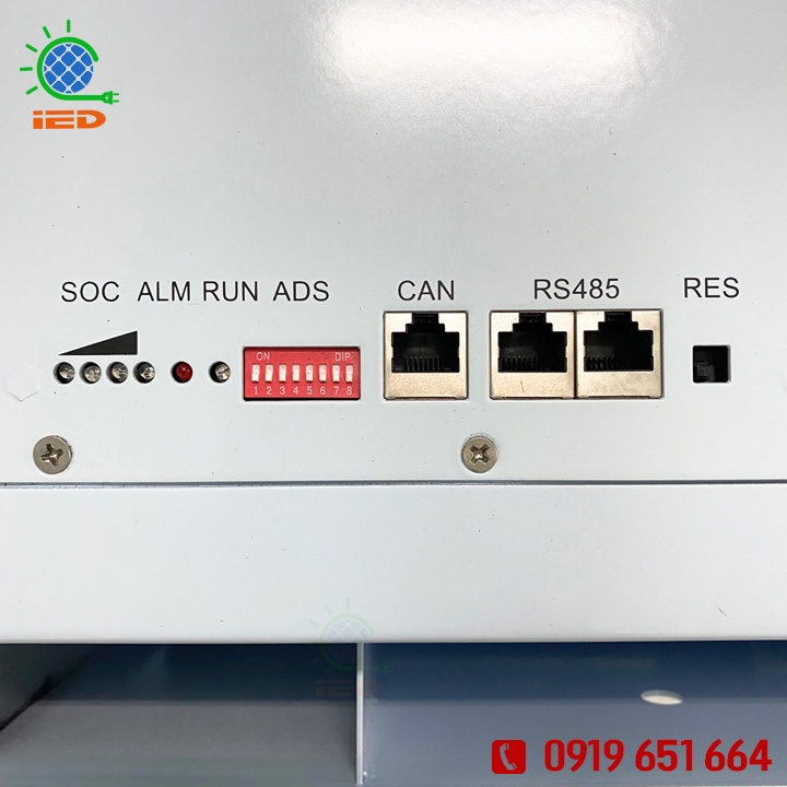 Pin lưu trữ Lithium ion 48V 100Ah Blue Connect có giao tiếp