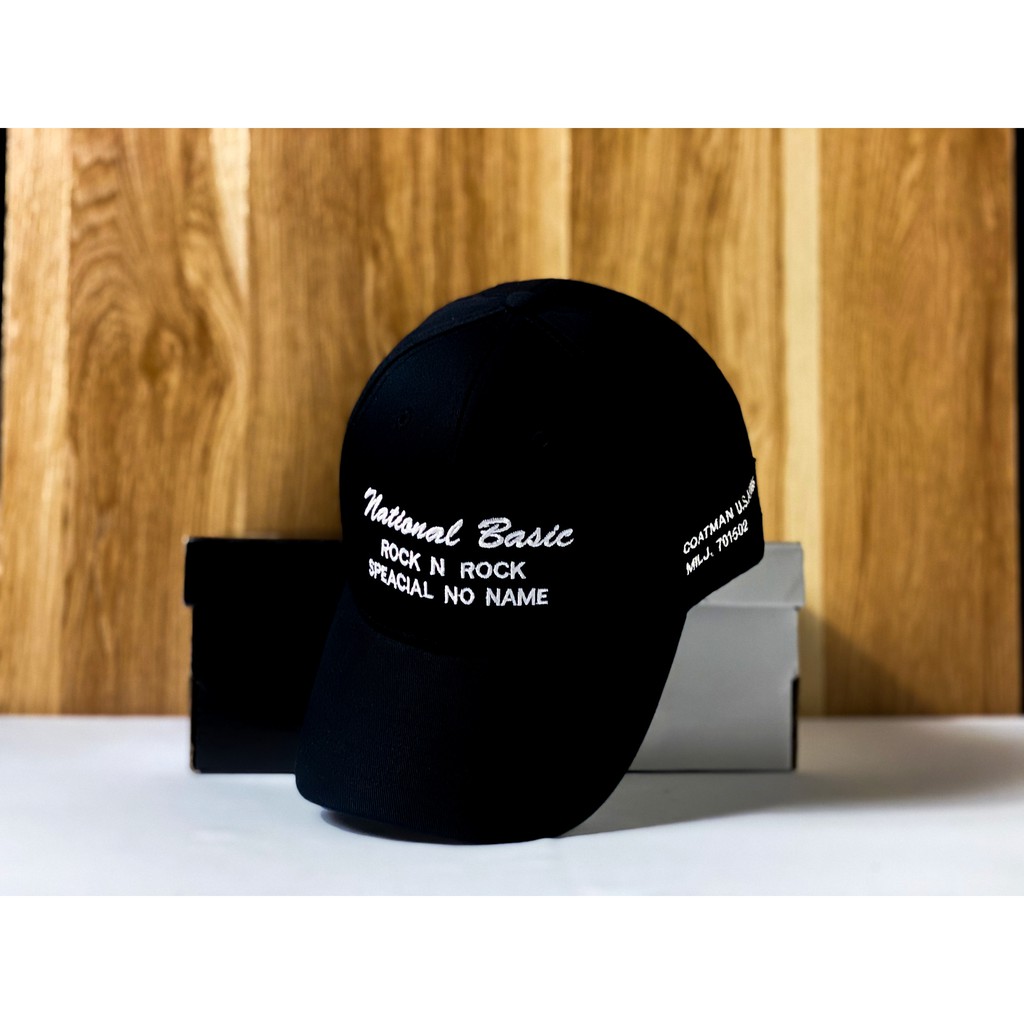 Mũ lưỡi trai, Nón kết xuất khẩu Zeni Store thêu chữ nổi kiểu dáng Basic Siêu HOT Freeship, Full Hộp