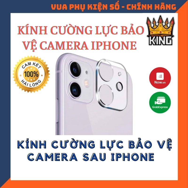 Kính cường lực bảo vệ camera 9H Cao Cấp Giá Rẻ