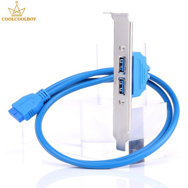 Dây Cáp Nối Dài 50cm 20 Pin Sang Usb 3.0 Tiện Dụng