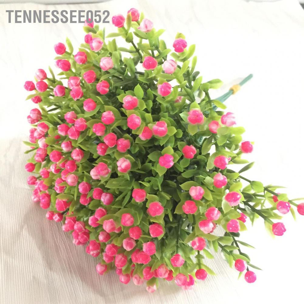 Tennessee052 Simulation Large Particles Milan Grain Flower Trough Arrangement Accessories Potted Decorative Green Plants Plastic Flowers