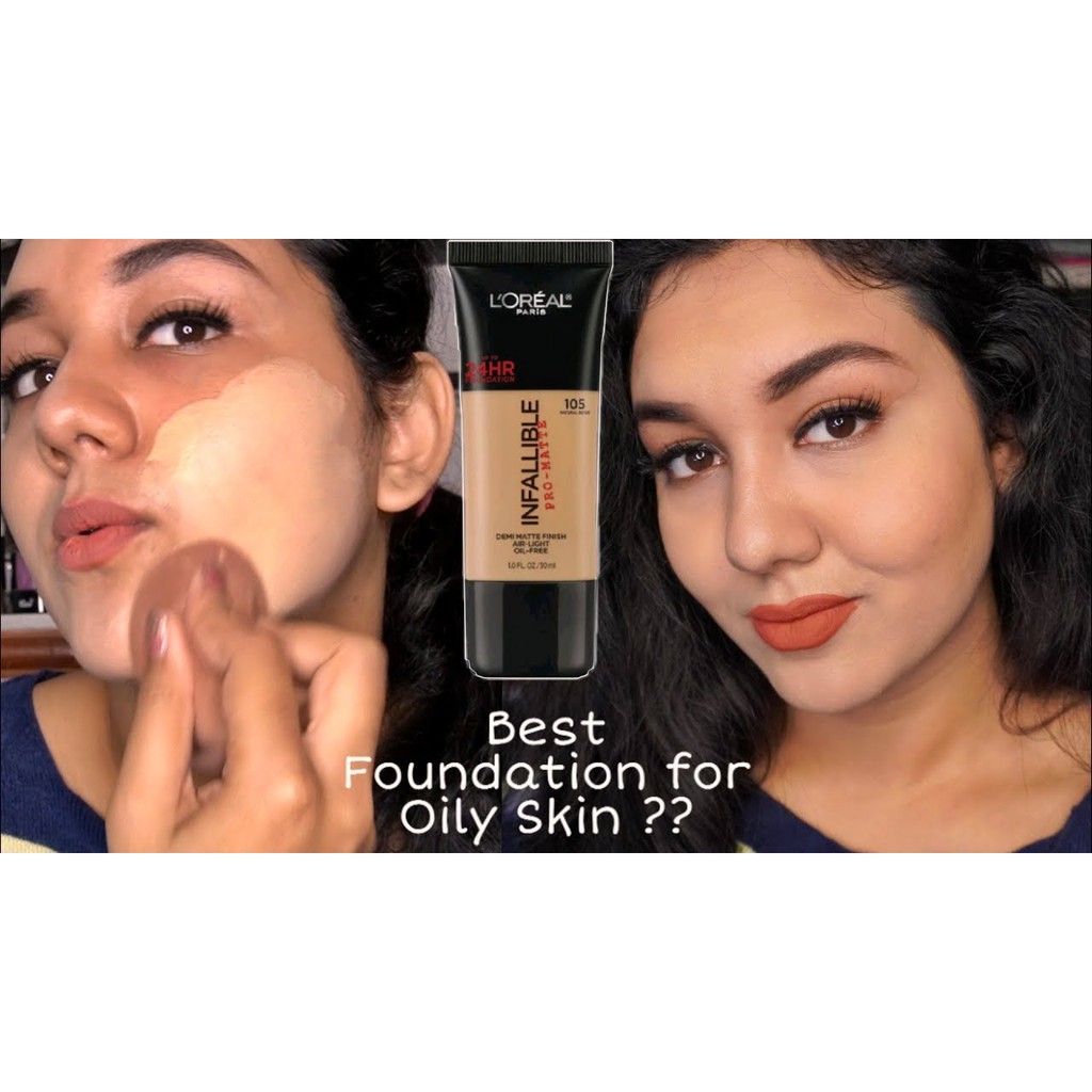 Kem nền LOREAL INFALLIBLE PRO-MATTE 24HR FOUNDATION