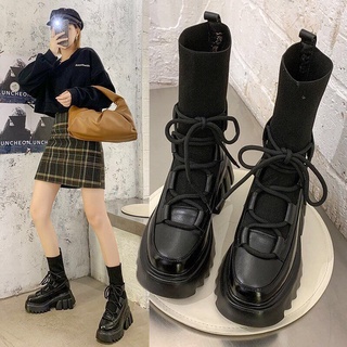 GIÀY BỐT LEN CAO CỔ