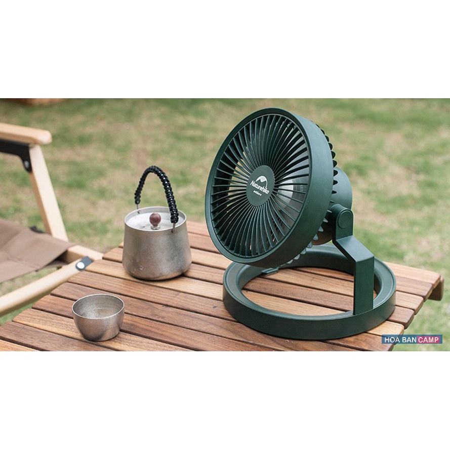 Quạt Kiêm Đèn Đa Năng NatureHike NH21ZM003 | 8000mAh