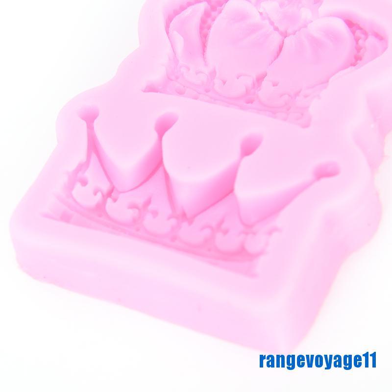 Vương Miện Silicone 3D Phong Cách Công Chúa