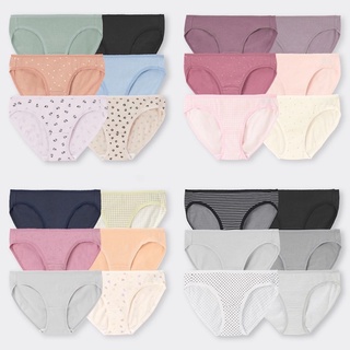Set 6 quần chip cotton nữ xinh xắn của GU - Nhật