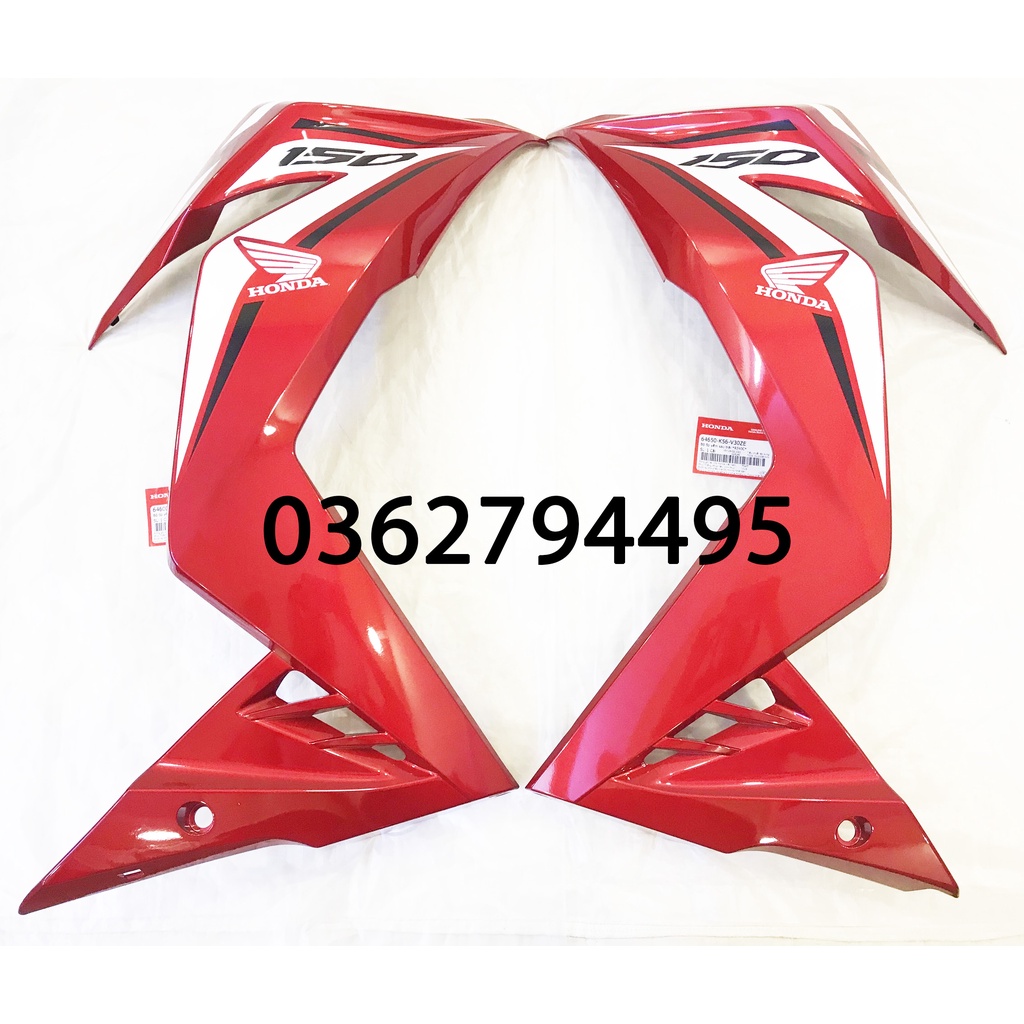 Dàn áo Winner v1 Đỏ Đen 2018 Zin chính hãng Honda