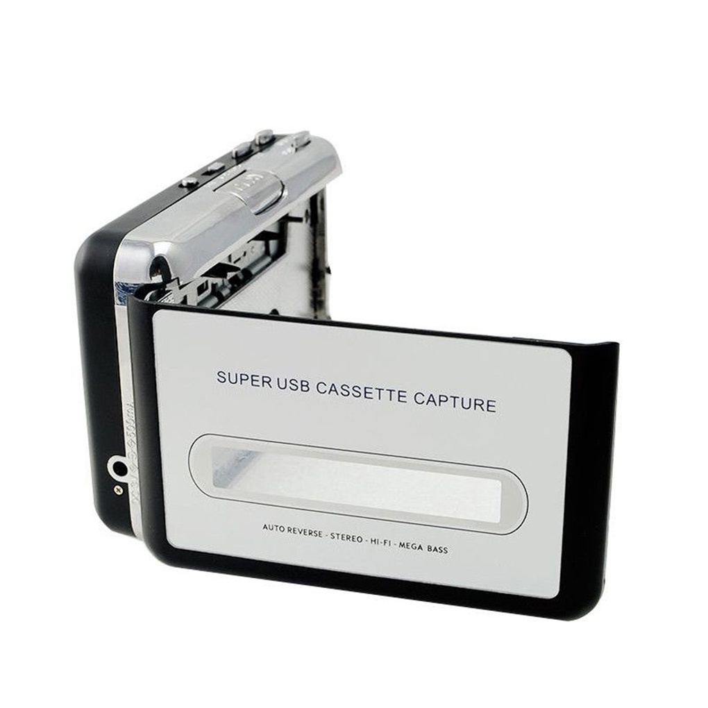 Máy chuyển đổi thu âm băng cassette qua MP3 CD nối USB gọn nhẹ
