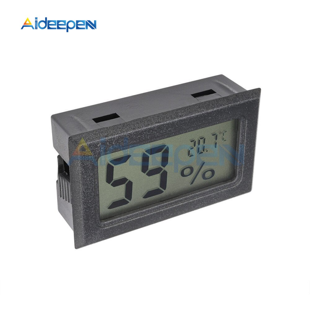 Đồng hồ đo nhiệt độ và độ ẩm màn hình lcd kỹ thuật số 1.5m cho tủ lạnh bể cá