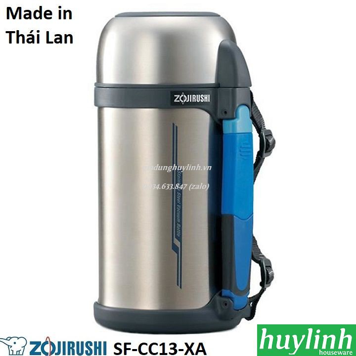 FREESHIP Bình giữ nhiệt nóng lạnh Zojirushi SF-CC13-XA - 1.3 lít