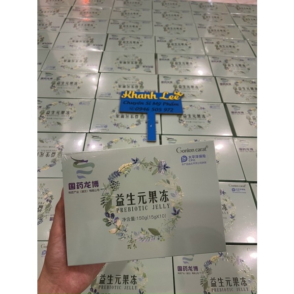 Thạch Hỗ Trợ Giảm Cân Trang Nemo - Prebiotic Jelly Hộp 10 Gói