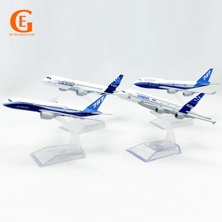 Boeing Mô Hình Máy Bay airbus 320 a380 prototype 747 b787 Bằng Hợp Kim 16cm aircraft model