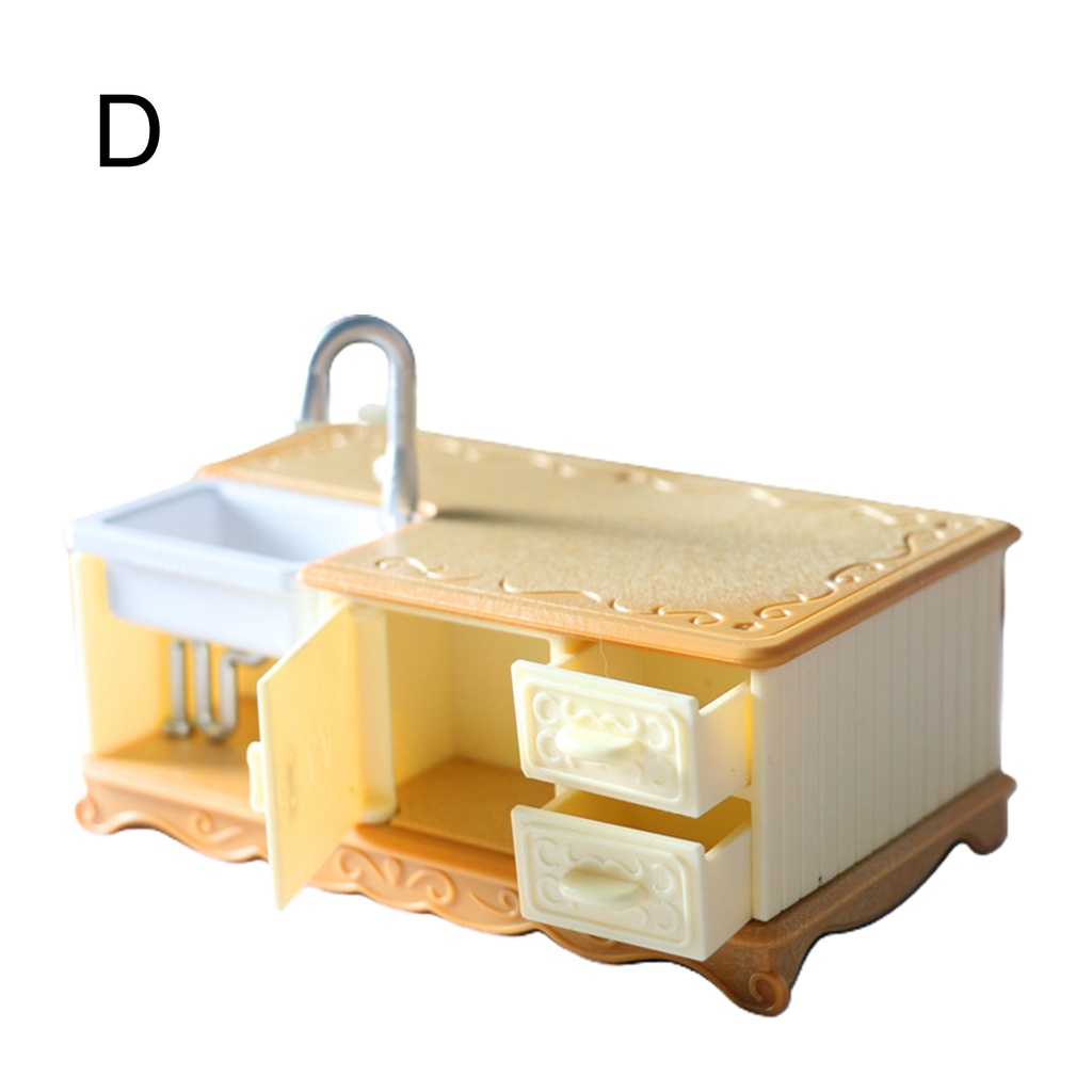 Mô Hình Đồ Chơi Nhà Bếp Mini Cho Bé