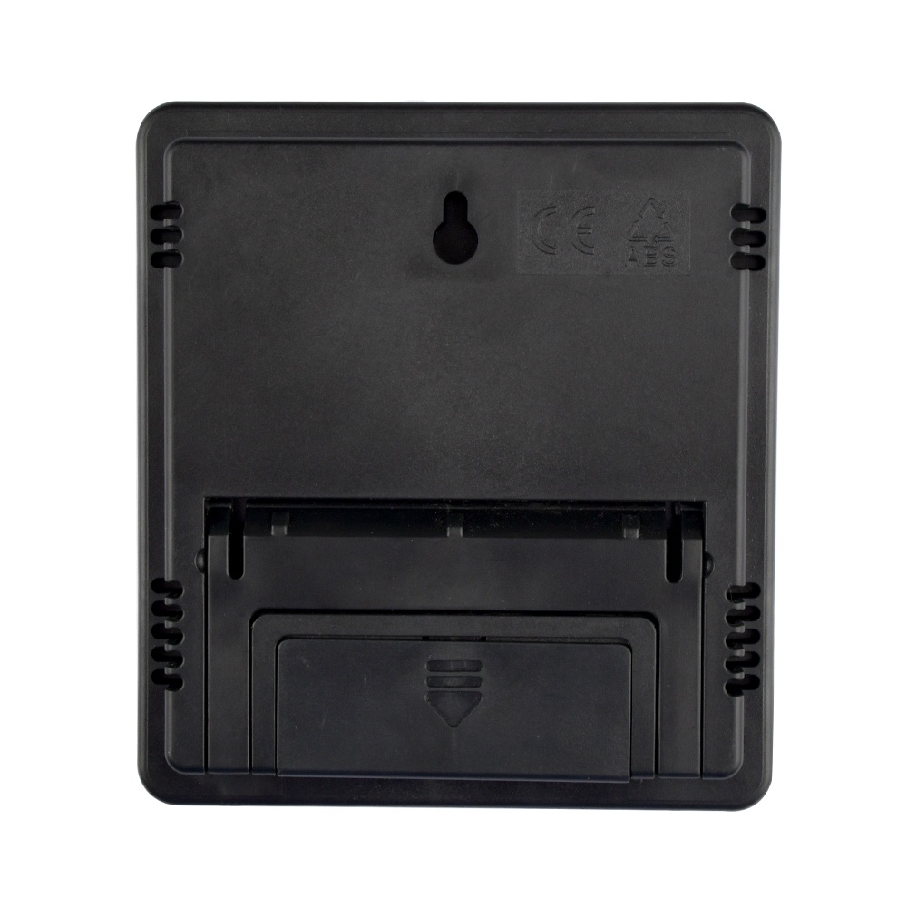 Nhiệt kế kỹ thuật số PCBFUN HTC-1 có đồng hồ / báo thức / lịch màn hình lớn để bàn đo nhiệt độ trong nhà