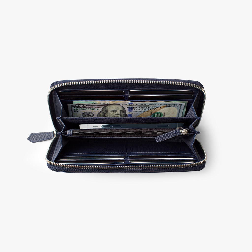 Ví Da NOME Zip Wallet XL