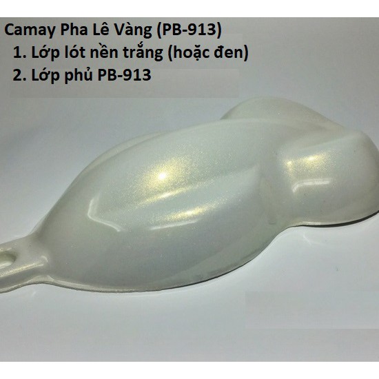 50g Sơn phủ hạt Pha Lê Vàng lấp lánh (PB-913)