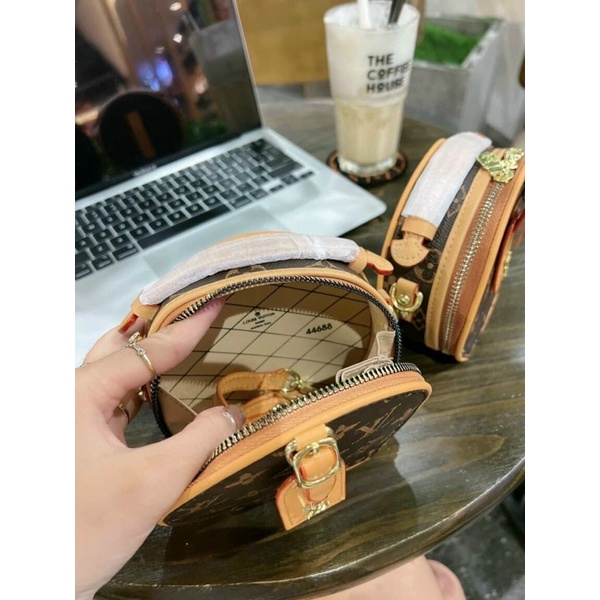 Túi cốp tròn I v đeo chéo size mini hàng QC 🚛freeship🚛