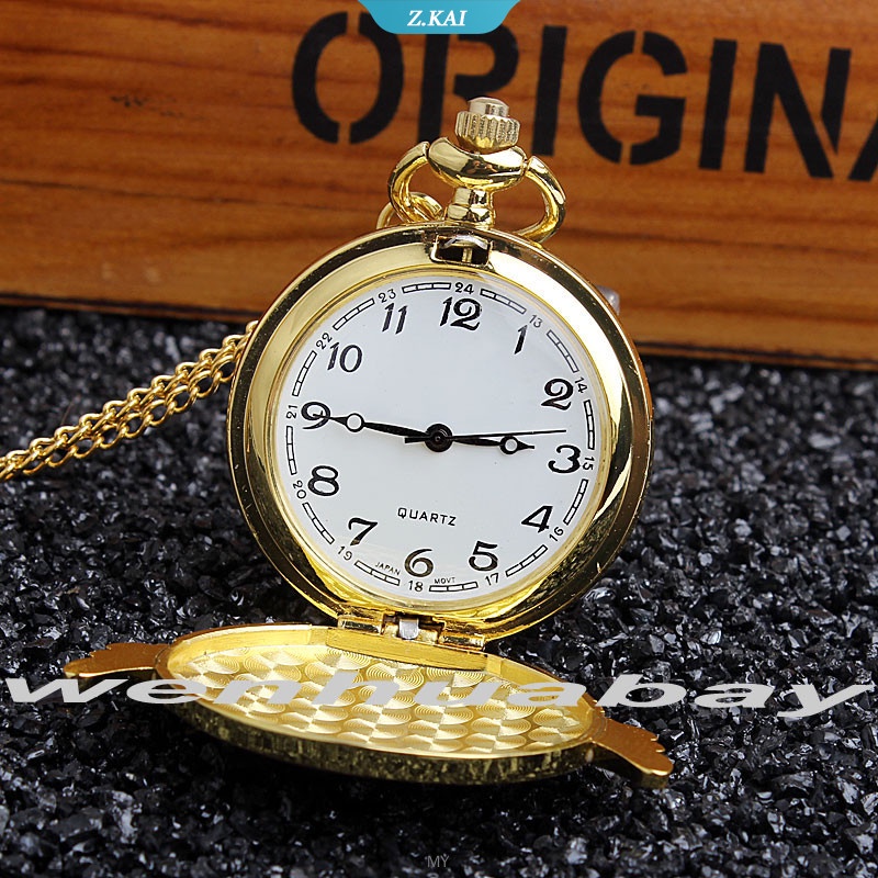 Đồng hồ bỏ túi có Vòng cổ mặt hình đôi cánh phong cách anime Nhật Bản SakurA