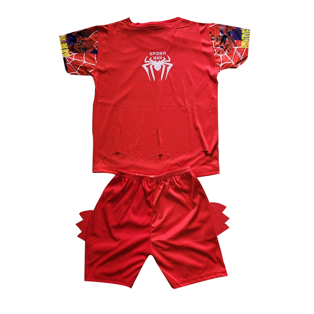 Đồ bộ siêu nhân có cánh tà tặng kèm mắt kính size 16-36kg mẫu và màu ngẫu nhiên không trùng kiểu