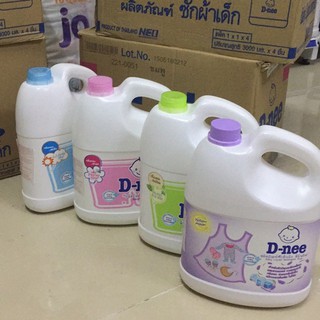 Nước giặt quần áo em bé Dnee 3000ml (Chính hãng)