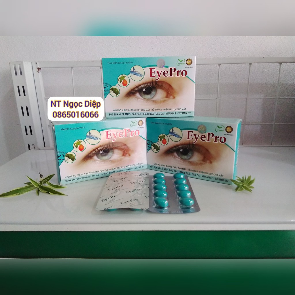 Viên uống sáng mắt Eye Pro ( NT Ngọc Diệp)
