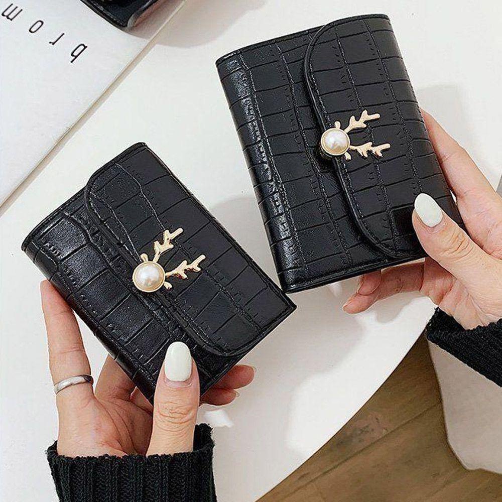 ESPO Ví Đựng Thẻ Dáng Ngắn Nhỏ Nhắn Xinh Xắn Dành Cho Nữ Giá Đỡ