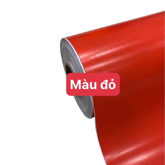 Decal Màu Trơn Bóng Dán Xe, Dán Kính , đề can sẵn keo trong Đủ màu