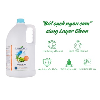 Nước rửa chén hữu cơ Layer Clean - can 5 lít