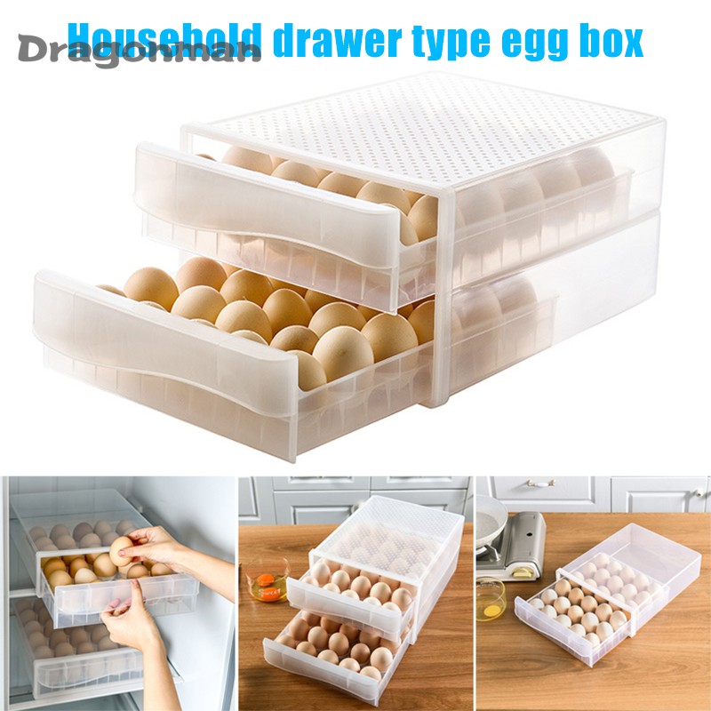 Hộp Đựng Trứng Bảo Quản Tủ Lạnh 30 / 60 Ô